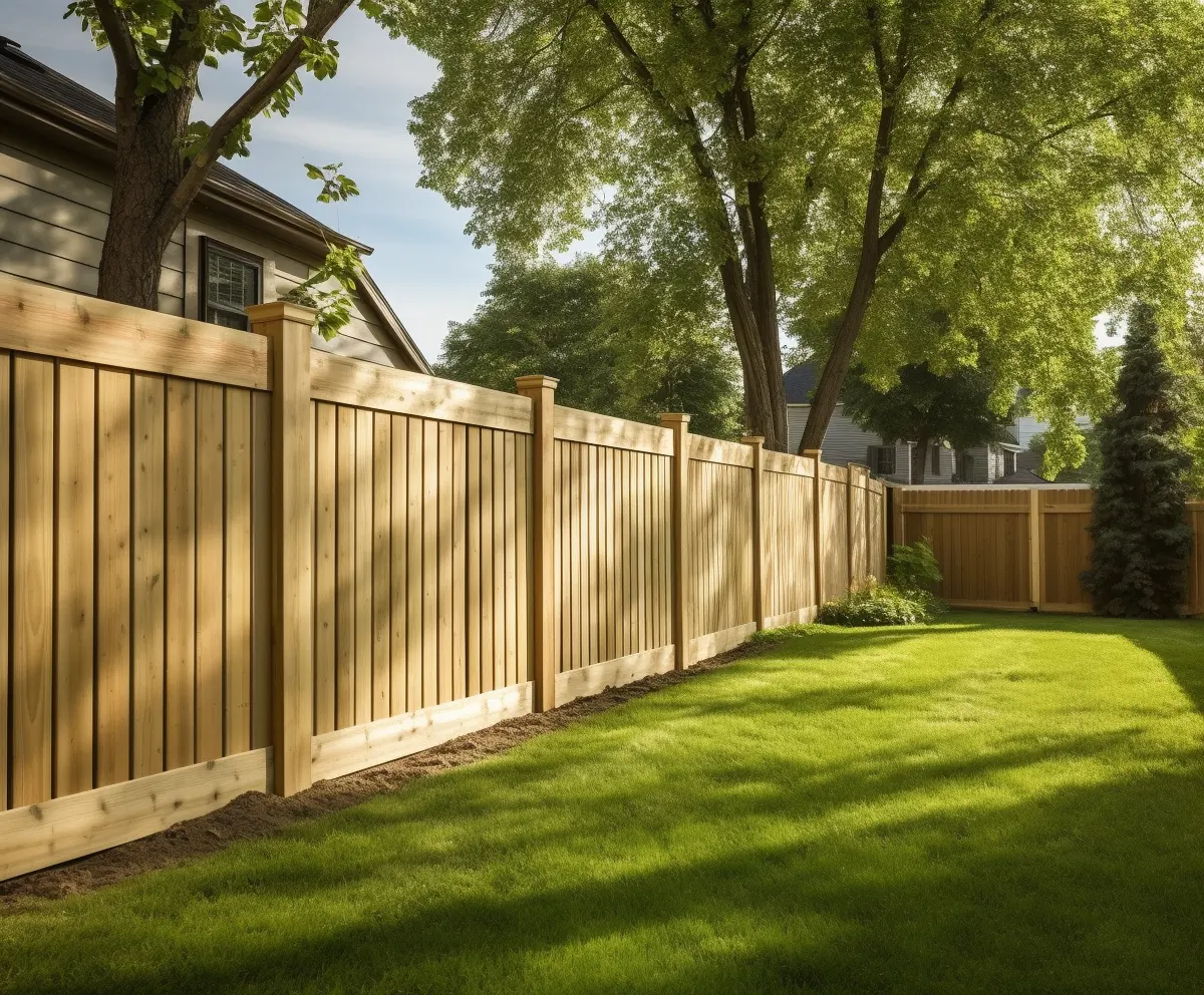 TImber fencing in maitland